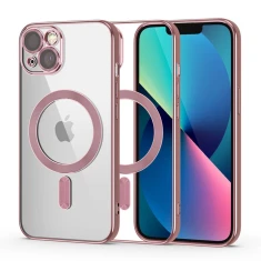 Чохол Tech-Protect MagShine для iPhone 13 Rose Gold with MagSafe (9490713935491)
