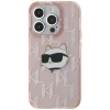 Чохол Karl Lagerfeld IML Choupette Head & Monogram для iPhone 13 | 13 Pro Pink (KLHCP13LHKLPCHP)