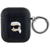Чохол для навушників Karl Lagerfeld Monogram Karl Head для AirPods 2 | 1 Black (KLA2PGKIPK)