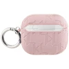Чохол для навушників Karl Lagerfeld Monogram Karl & Choupette Head для AirPods 3 Pink (KLA3PGKCPP)