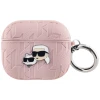Чохол для навушників Karl Lagerfeld Monogram Karl & Choupette Head для AirPods 3 Pink (KLA3PGKCPP)