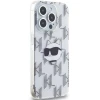 Чохол Karl Lagerfeld IML Choupette Head & Monogram для iPhone 15 Pro Max Transparent (KLHCP15XHKLPCHT)