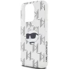 Чохол Karl Lagerfeld IML Choupette Head & Monogram для iPhone 15 Pro Max Transparent (KLHCP15XHKLPCHT)