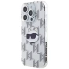 Чехол Karl Lagerfeld IML Choupette Head & Monogram для iPhone 15 Pro Transparent (KLHCP15LHKLPCHT)