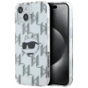 Чохол Karl Lagerfeld IML Choupette Head & Monogram для iPhone 15 | 14 | 13 Transparent (KLHCP15SHKLPCHT)