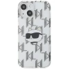 Чохол Karl Lagerfeld IML Choupette Head & Monogram для iPhone 15 | 14 | 13 Transparent (KLHCP15SHKLPCHT)