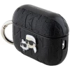 Чохол для навушників Karl Lagerfeld Monogram Karl & Choupette Head для AirPods Pro 2 Black (KLAP2PGKCPK)
