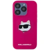 Чохол Karl Lagerfeld Silicone Choupette Head для iPhone 15 Pro Max Fuschia with MagSafe (KLHMP15XSCHPPLF)