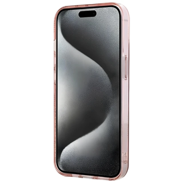 Чохол Karl Lagerfeld IML Choupette Head & Monogram для iPhone 15 | 14 | 13 Pink (KLHCP14SHKLPCHP)