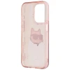 Чохол Karl Lagerfeld IML Choupette Head & Monogram для iPhone 15 Pro Max Pink (KLHCP15XHKLPCHP)