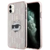 Чехол Karl Lagerfeld IML Choupette Head & Monogram для iPhone 11 | XR Pink (KLHCN61HKLPCHP)
