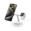 Беспроводное зарядное устройство Tech-Protect A35 3-in-1 15W White with MagSafe (5906302309559)