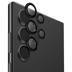 Захисне скло для камери UNIQ Optix Aluminium Camera Lens Protector для Samsung Galaxy S24 Ultra (S928) Midnight Black (UNIQ-GS24U-ALENSBLK)