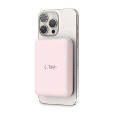 Портативний зарядний пристрій Tech-Protect PB11 LifeMag 10000mAh 15W Pink with MagSafe (5906302309535)