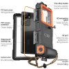 Водонепроникний чохол Tech-Protect IPX8 Universal Diving Waterproof Case Black Orange (5906302310234)
