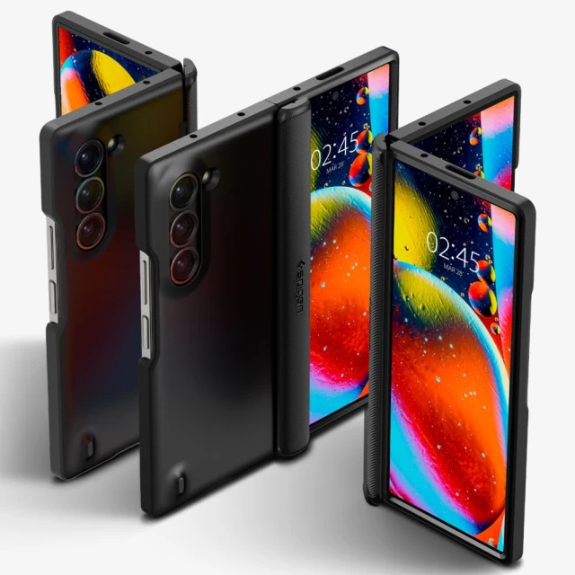 Чехол Spigen Slim Armor Pro для Samsung Galaxy Fold6 (F956) Black (ACS07820)