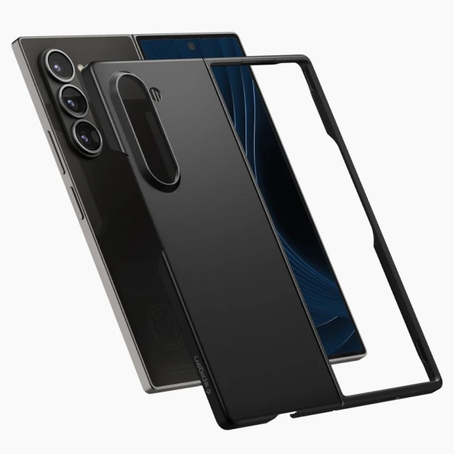 Чохол Spigen AirSkin для Samsung Galaxy Fold6 (F956) Black (ACS07816)