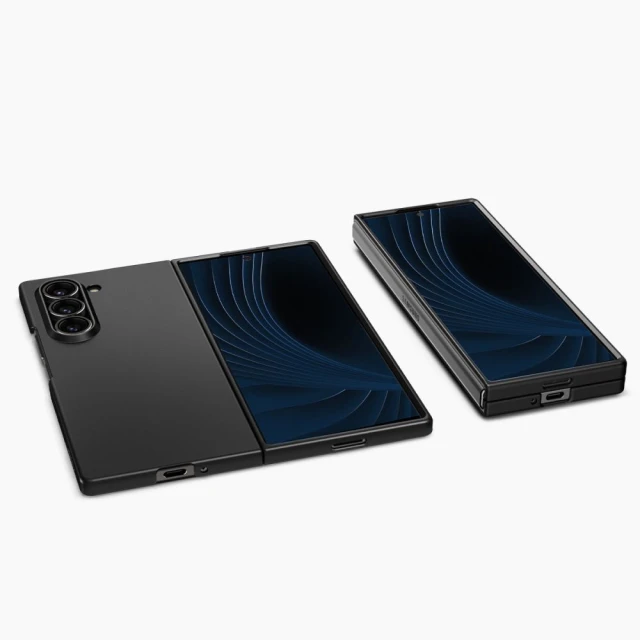 Чохол Spigen AirSkin для Samsung Galaxy Fold6 (F956) Black (ACS07816)