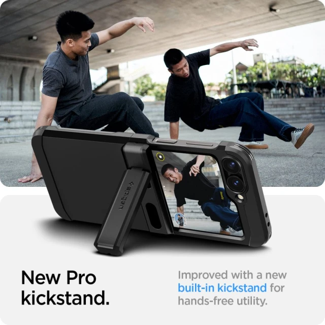 Чохол Spigen Tough Armor Pro для Samsung Galaxy Flip6 (F741) Black (ACS07849)