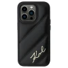 Чехол Karl Lagerfeld Diagonal Quilted Script для iPhone 14 Pro Max Black (KLHCP14XPQDSMGK)