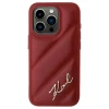 Чохол Karl Lagerfeld Diagonal Quilted Script для iPhone 15 Pro Red (KLHCP15LPQDSMGR)