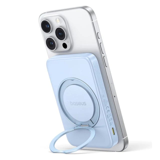 Портативний зарядний пристрій Baseus PicoGo 5000mAh 20W Blue with MagSafe (P10076800313-00)