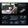 USB-хаб Ugreen USB-C to 2x HDMI | 3x USB-A | USB-C | SD/TF | RJ45 PD 100W Grey (6941876215348)