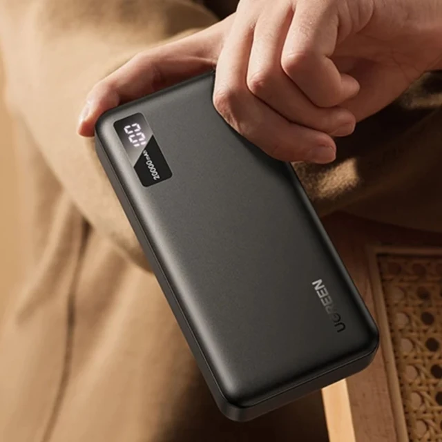 Портативний зарядний пристрій Ugreen PB312 20000mAh 20W 2x USB-A | USB-C Purple (6941876270644)
