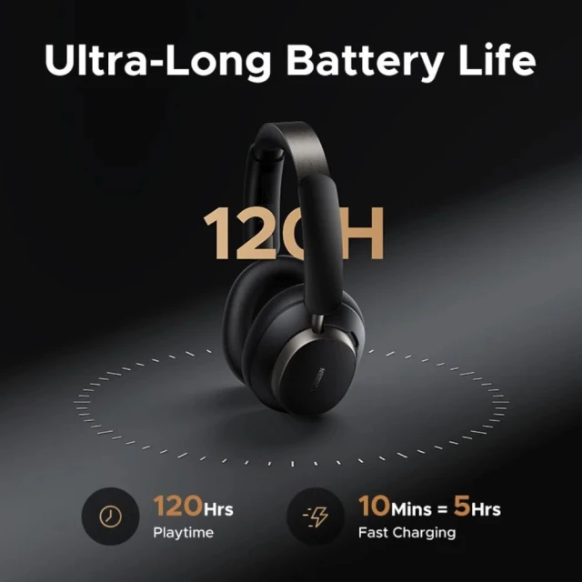 Бездротові навушники Ugreen HP206 Studio Pro Black (6941876256877)