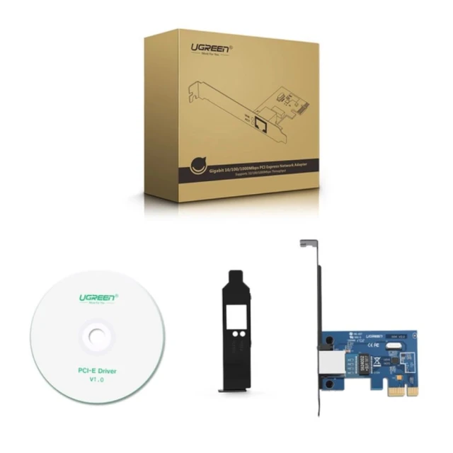 Мережева карта Ugreen PCI Express Gigabit (US230)