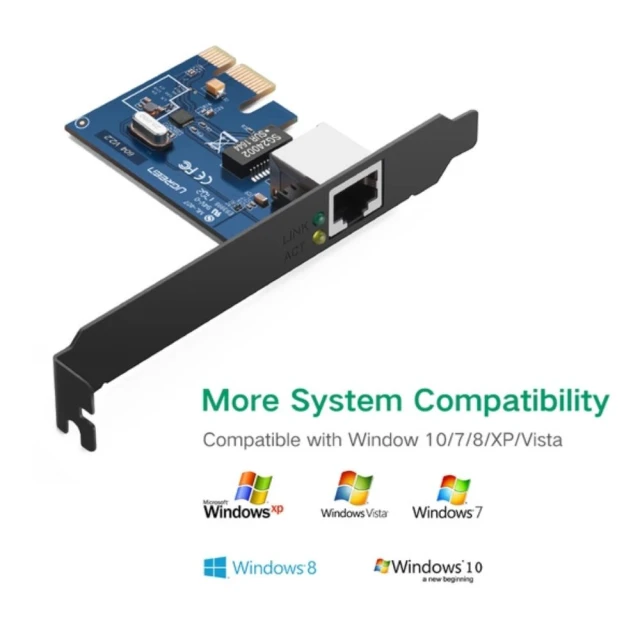Мережева карта Ugreen PCI Express Gigabit (US230)
