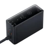 Мережевий подовжувач Baseus Digital GaN Intelligent Desktop PD 240W 3xUSB-C | USB-A | DC with DC to DC Cable 1 m Black (P10163901113-00)