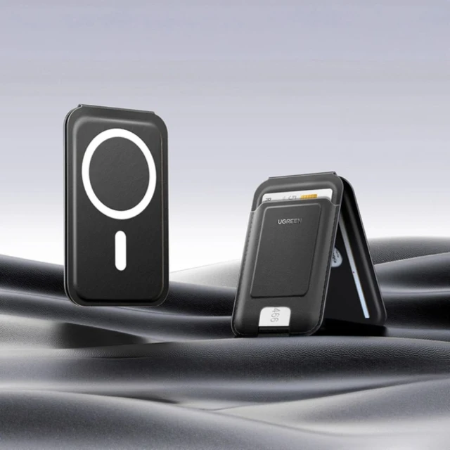 Магнітний гаманець Ugreen Stand Black with MagSafe (6941876241651)