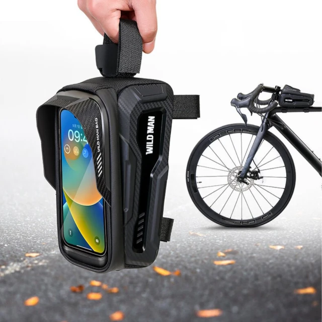 Сумка для велосипеда на раму WildMan M20 Black (M20)