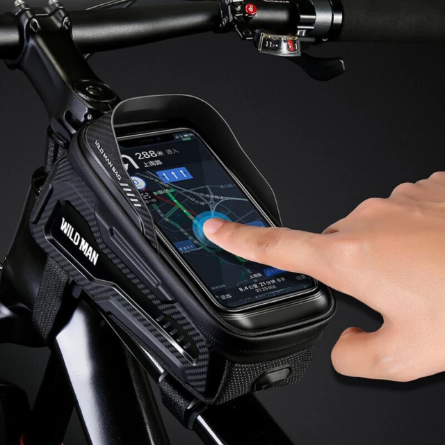 Сумка для велосипеда на раму WildMan M20 Black (M20)