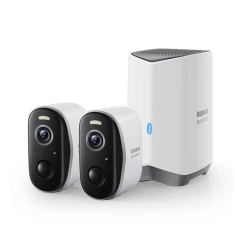 Камера відеоспостереження Baseus N1 2K (2 Pack) White (S0TW002131)