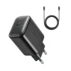 Мережевий зарядний пристрій Joyroom PD 25W USB-C with USB-C to USB-C Cable 1 m Black (JR-TCF23_BB)