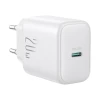 Сетевое зарядное устройство Joyroom 20W USB-C with USB-C to Lightning Cable 1 m White (JR-TCF20_CL)