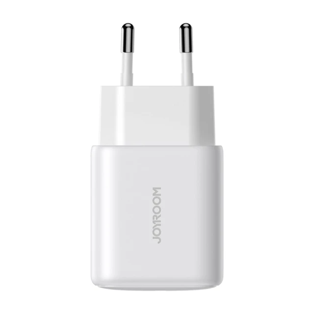 Сетевое зарядное устройство Joyroom 20W USB-C with USB-C to Lightning Cable 1 m White (JR-TCF20_CL)