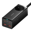 Мережевий подовжувач Baseus PowerStrip 100W 2xUSB-A | 2xUSB-C | AC Black (PSZM000401)