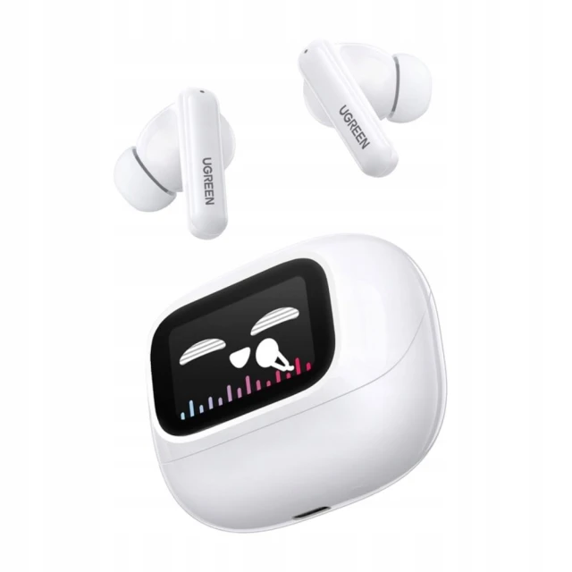 Бездротові навушники TWS Ugreen EchoBuds HiTune T6 Magic White (6941876251377)
