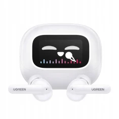 Бездротові навушники TWS Ugreen EchoBuds HiTune T6 Magic White (6941876251377)