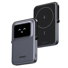 Портативний зарядний пристрій Ugreen Uno PB571 5000mAh 20W USB-C with MagSafe Grey (6941876246823)