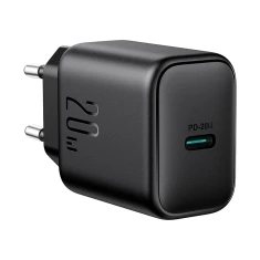 Мережевий зарядний пристрій Joyroom PD 20W USB-C Black (JR-TCF20_B)