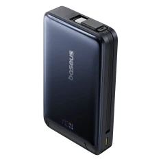 Портативний зарядний пристрій Baseus Nomos 45W 10000mAh with Built-in USB-C Cable Black with MagSafe (P10078800123-00)