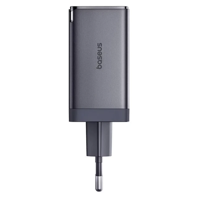 Мережевий зарядний пристрій Baseus PD/QC 65W 2xUSB-C | USB-A with USB-C to USB-C Cable 1 m Grey (P10110812827-Z1)