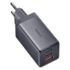 Мережевий зарядний пристрій Baseus PD/QC 65W 2xUSB-C | USB-A with USB-C to USB-C Cable 1 m Grey (P10110812827-Z1)