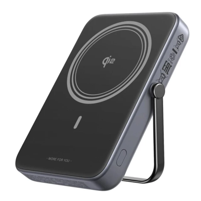 Портативний зарядний пристрій Ugreen UNO PB764 10000mAh 20W Grey with MagSafe (6941876243297)