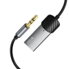 Адаптер Tech-Protect UltraBoost Bluetooth Aux Audio Adapter Cable Grey (9490713933824)