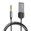 Адаптер Tech-Protect UltraBoost Bluetooth Aux Audio Adapter Cable Grey (9490713933824)